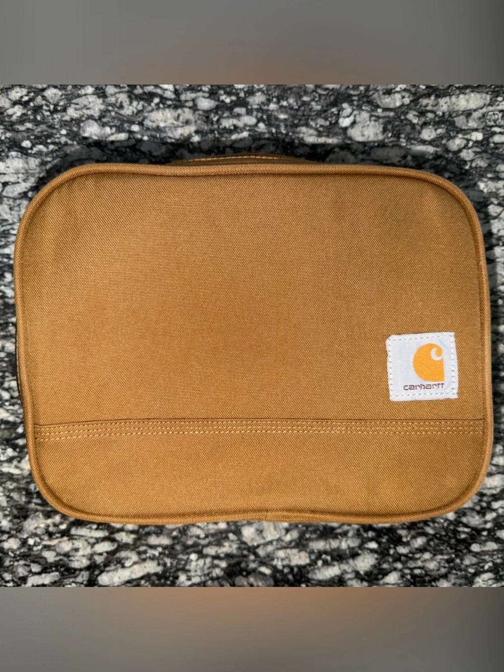 Carhartt Caramel Canvas Toiletry Organizer Pouch